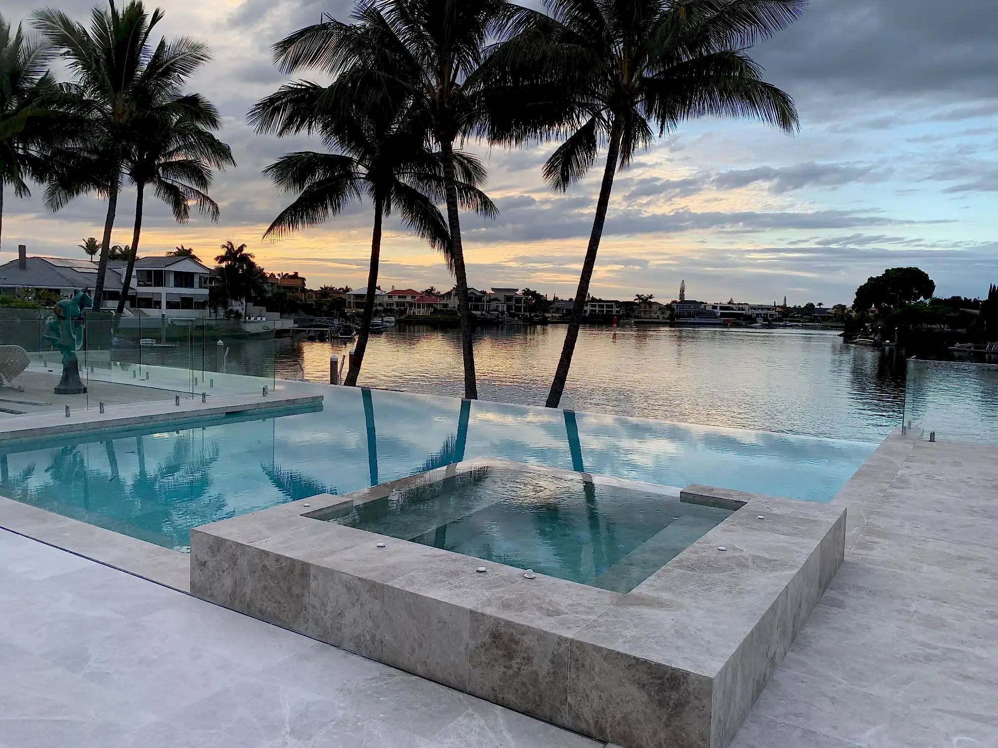 pool and spa combo